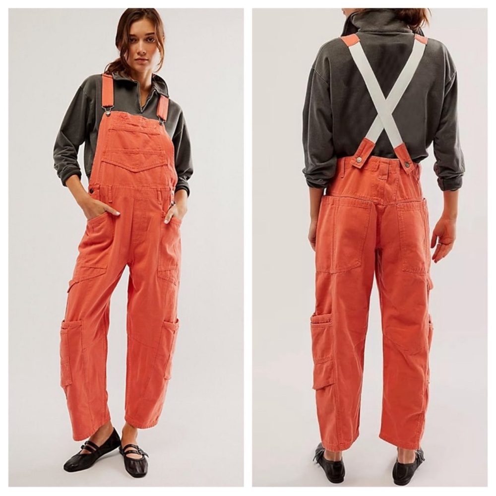 Free People Overalls NWOT